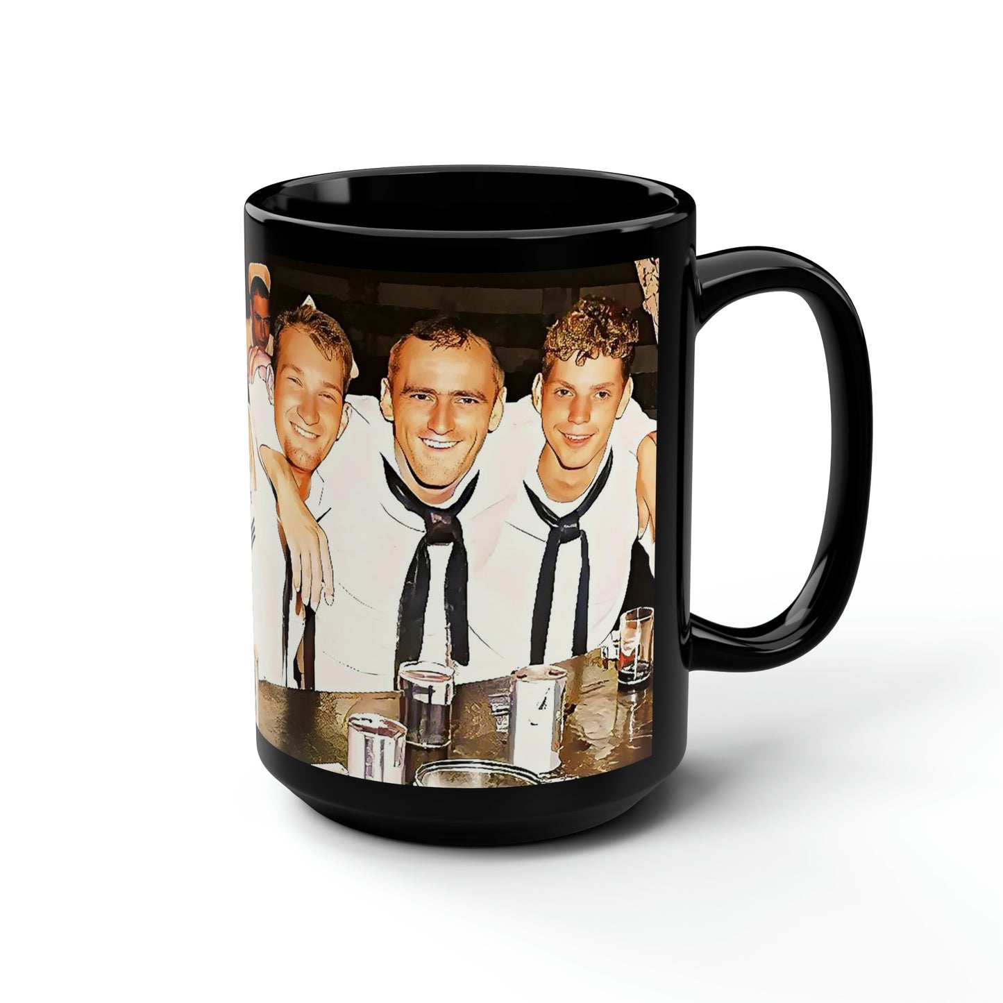 hommes 015 | Black Mug, 15oz