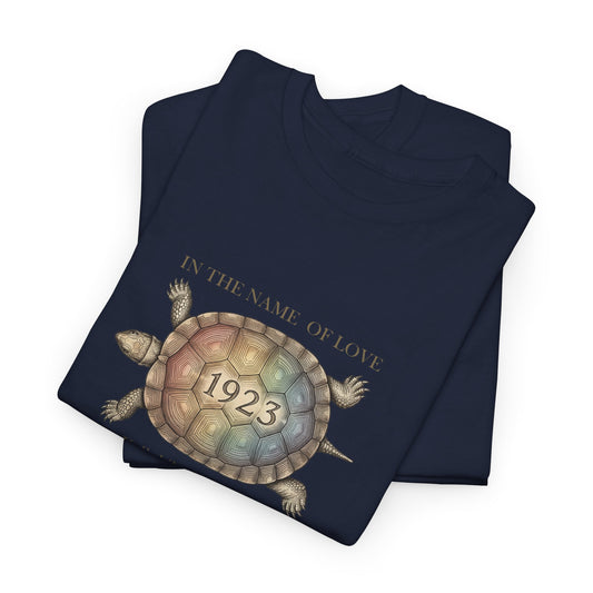 Kallokibotion tortoise pride shirt 1923 design
