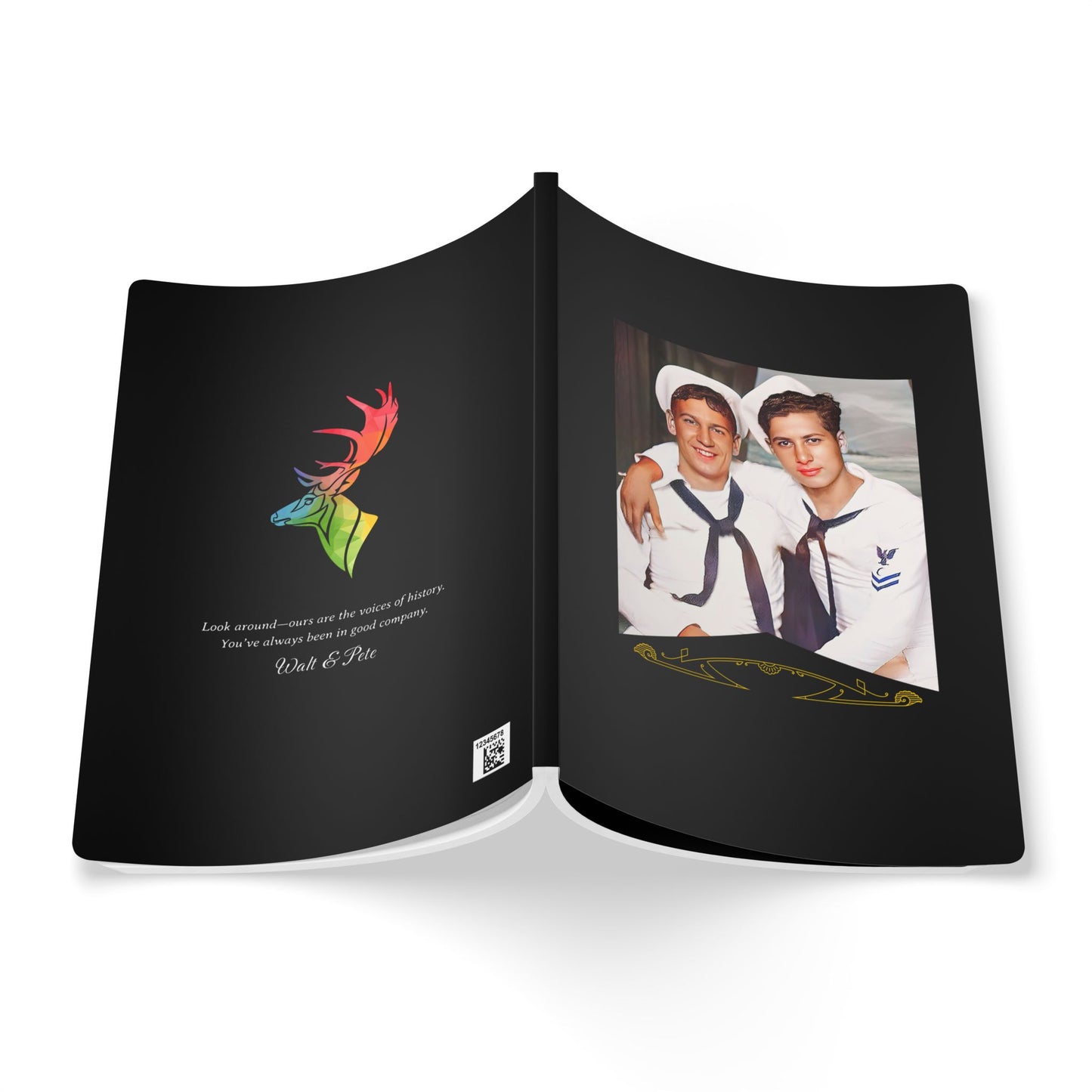 Vintage Photo- paire 050 | Softcover Journal