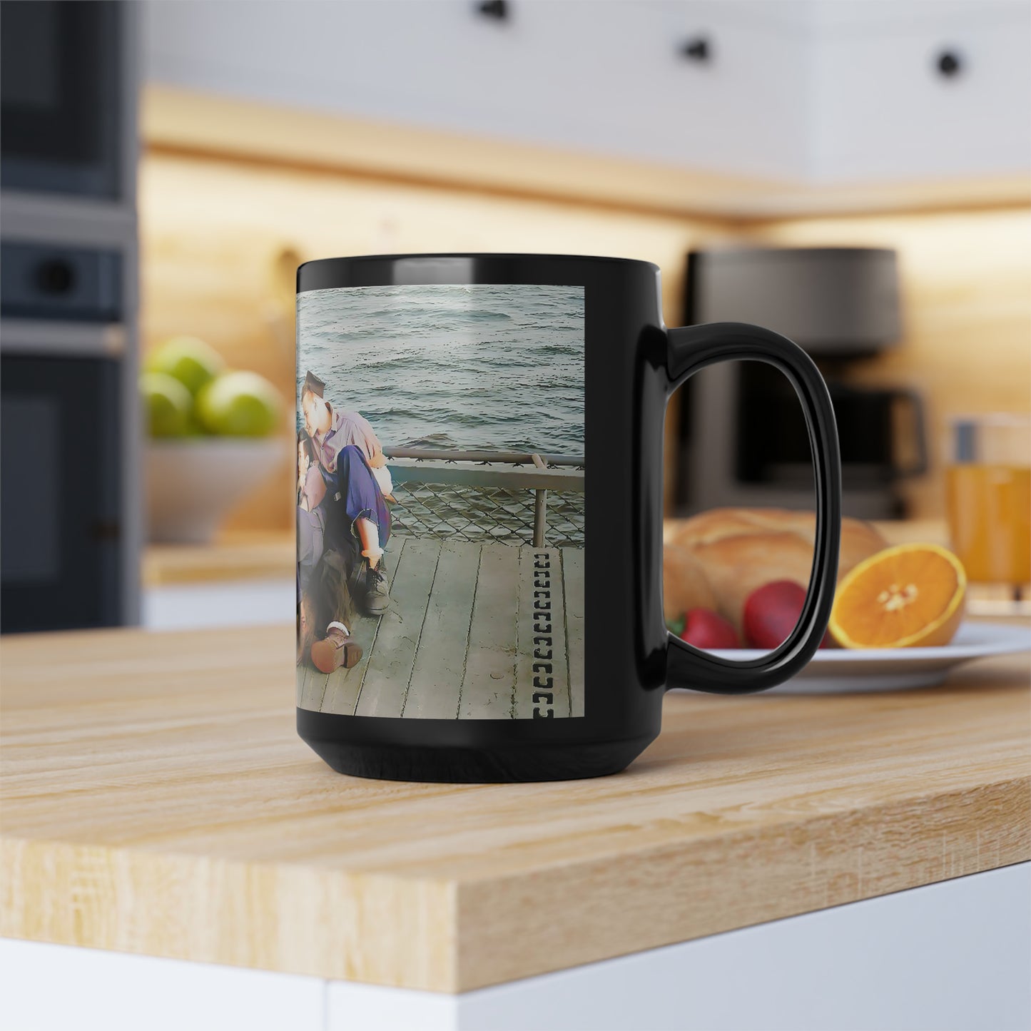 hommes 025 | Black Mug, 15oz
