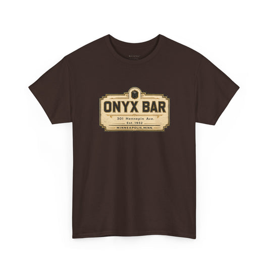 Vintage Minneapolis nightlife Art Deco sign tee