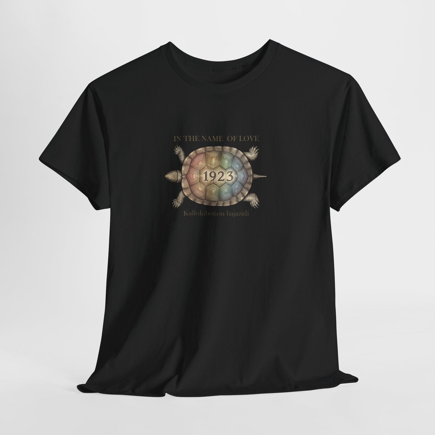 In the Name of Love 1923 Pride T-Shirt | Kallokibotion Bajazidi LGBTQ History Tee