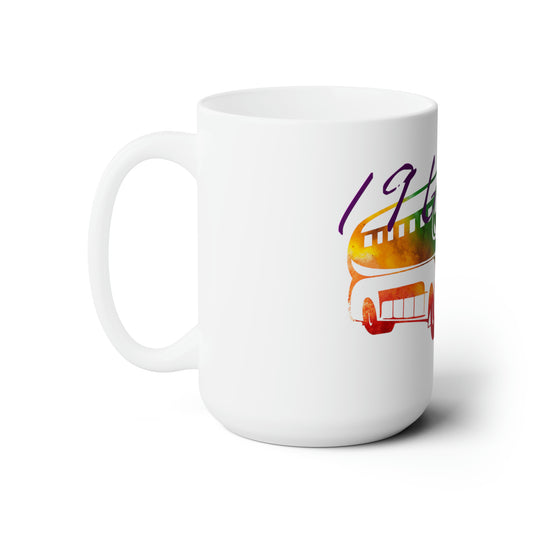 Pride Freedom Riders | White Ceramic Mug 15oz