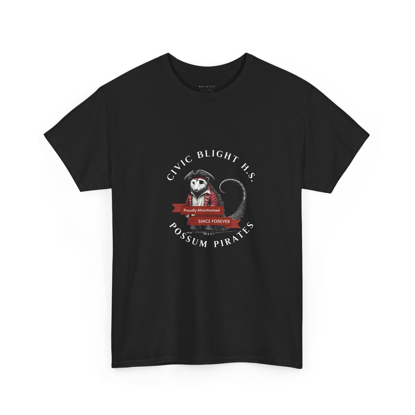 Civic Blight H.S. | H.S. Mascot T-Shirt - with Margo Quote