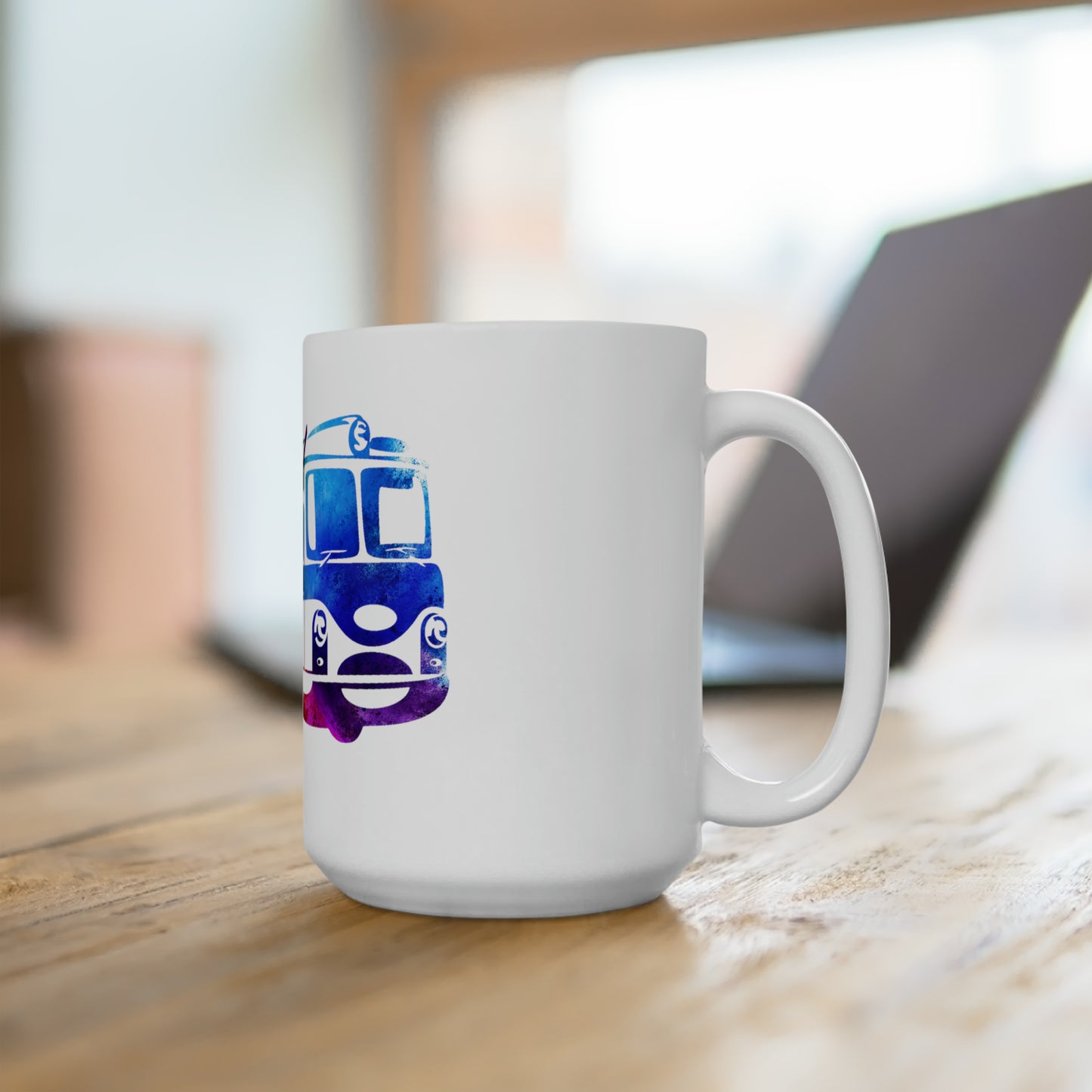 Pride Freedom Riders | White Ceramic Mug 15oz