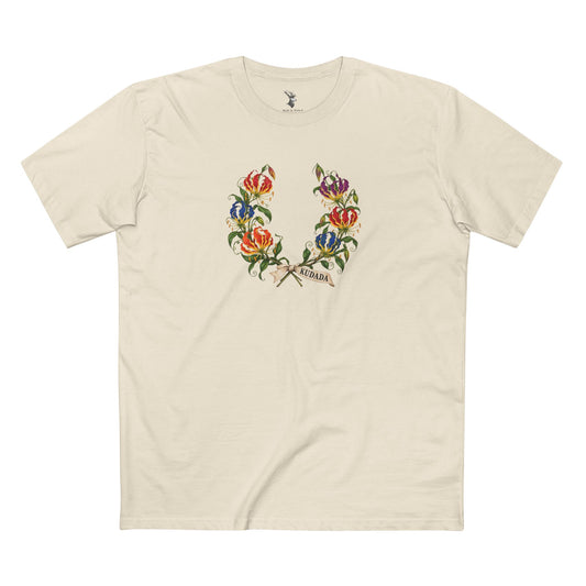 Zimbabwean Flame Lily Kudada Pride T-Shirt | Shona Laurel Wreath Tee