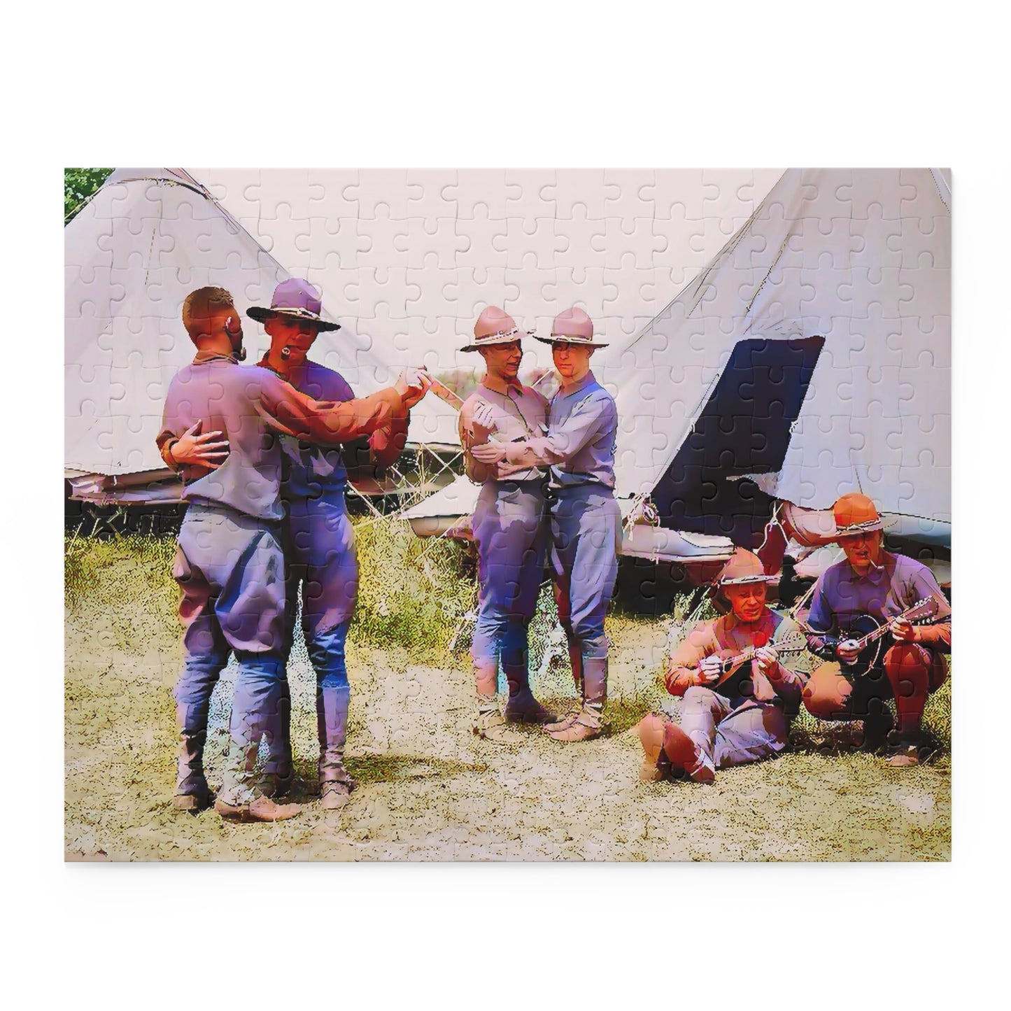 hommes 006 | Jigsaw Puzzle (120, 252, 500-Piece)