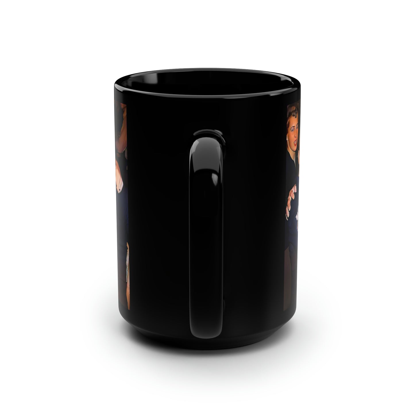 hommes 007 | Black Mug, 15oz