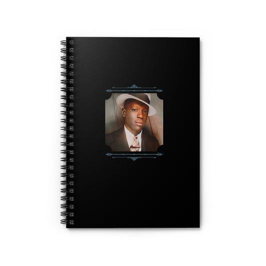 Vintage Photo - celibataire 019 | Spiral Notebook - Ruled Line