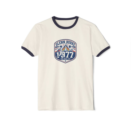 Glenn Burke high five pride baseball shirt