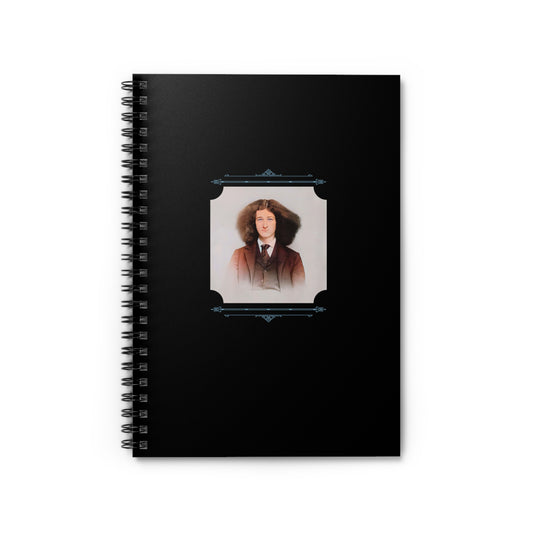 Vintage Photo - celibataire 033 | Spiral Notebook - Ruled Line