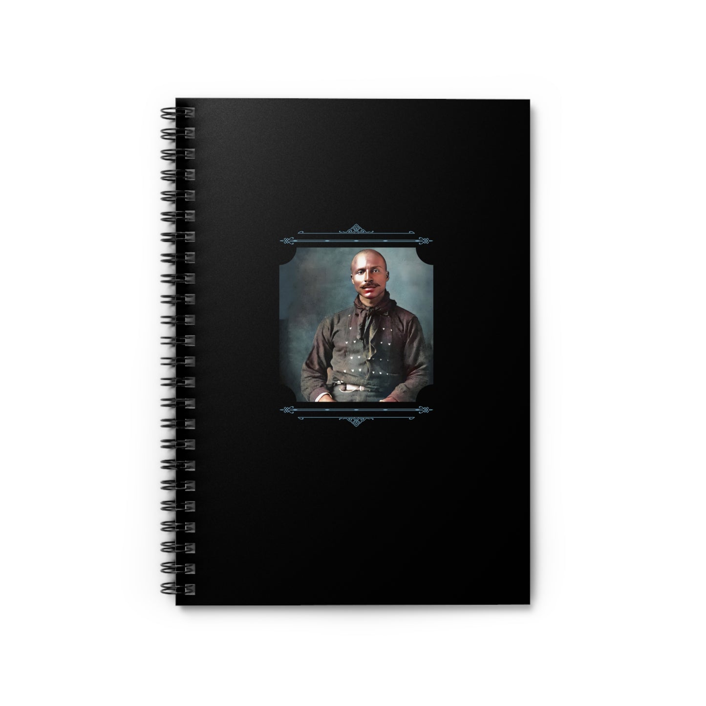 Vintage Photo - celibataire 017 | Spiral Notebook - Ruled Line