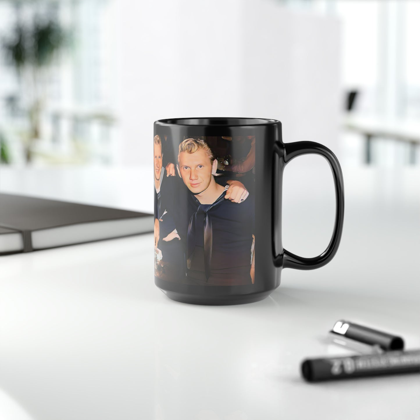 hommes 007 | Black Mug, 15oz