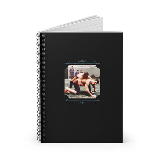 Vintage Photo - hommes 005 | Spiral Notebook - Ruled Line