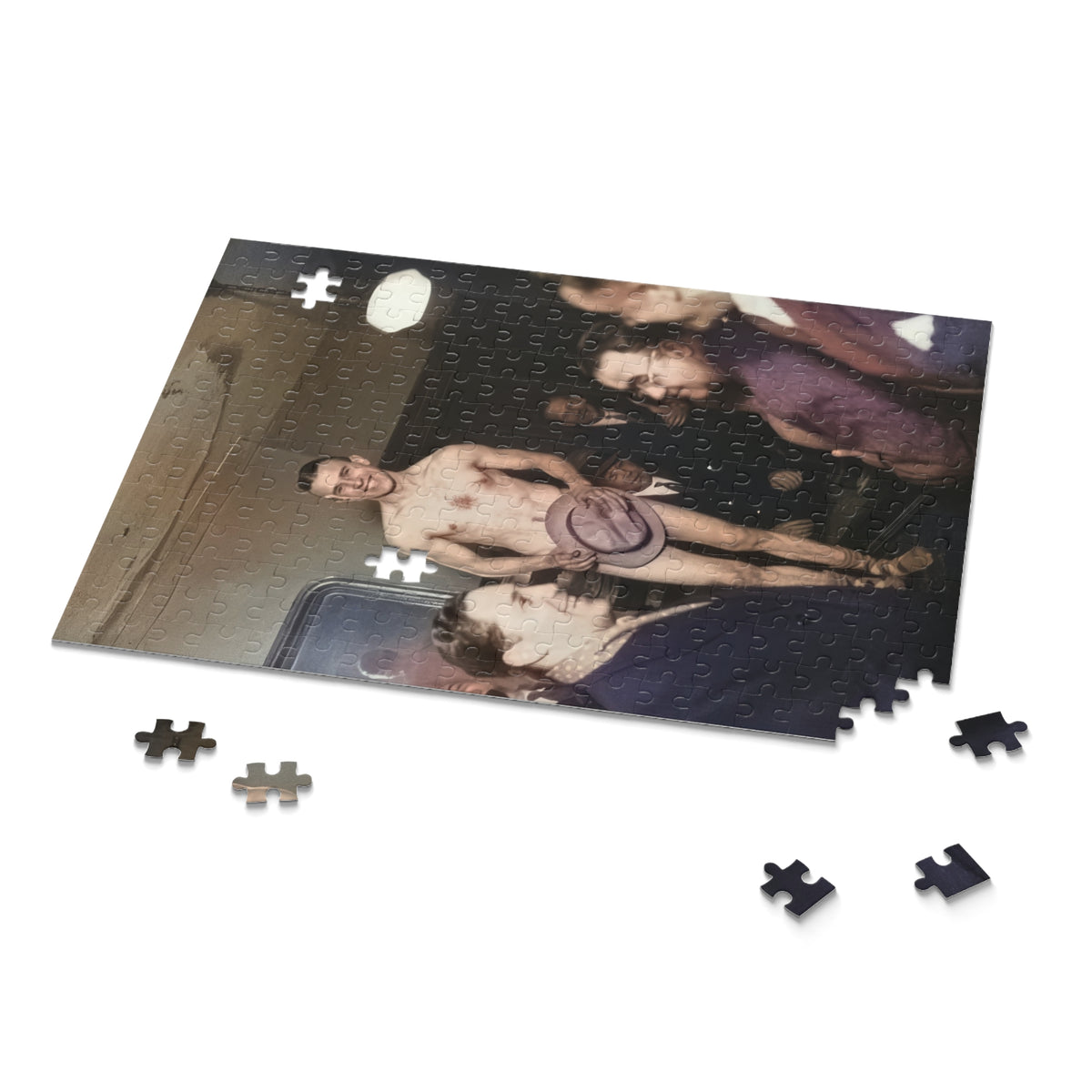 Vintage Entertainer with a Hat Jigsaw Puzzle | LGBTQ+ Heritage | hommes 017