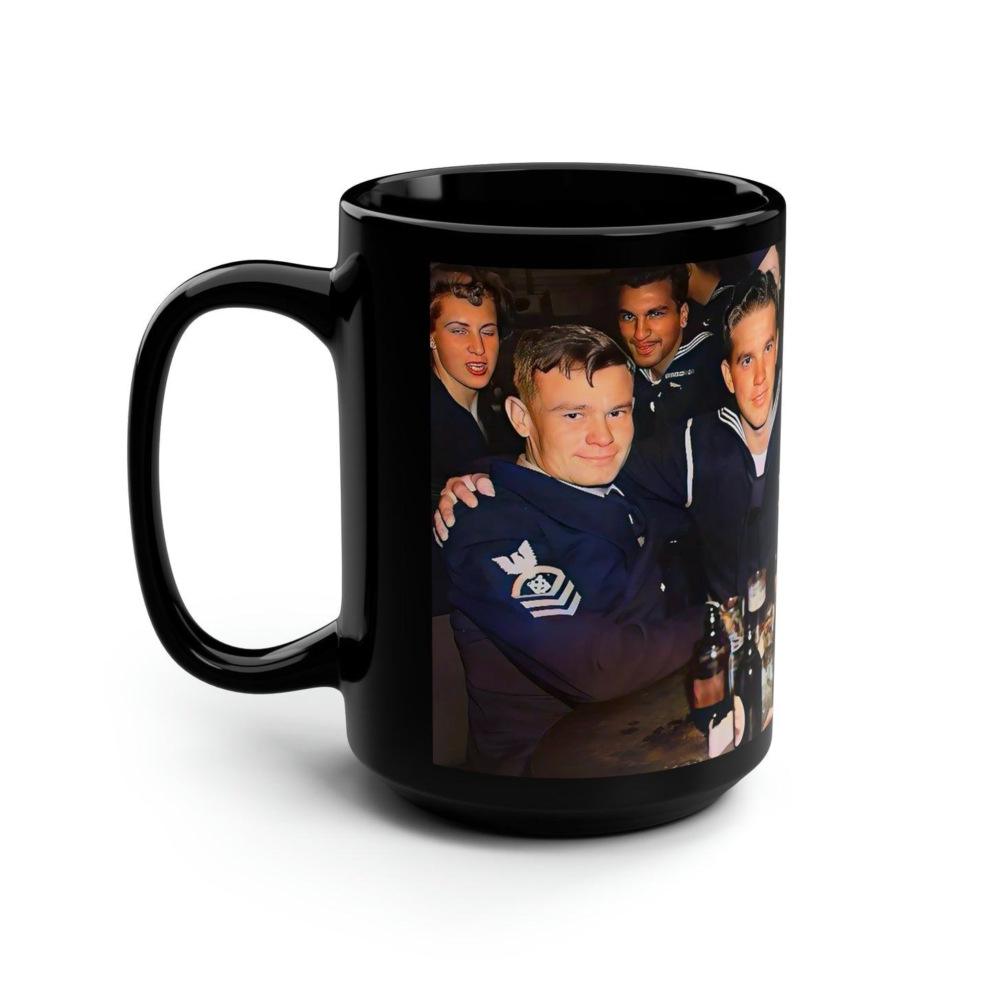 hommes 007 | Black Mug, 15oz