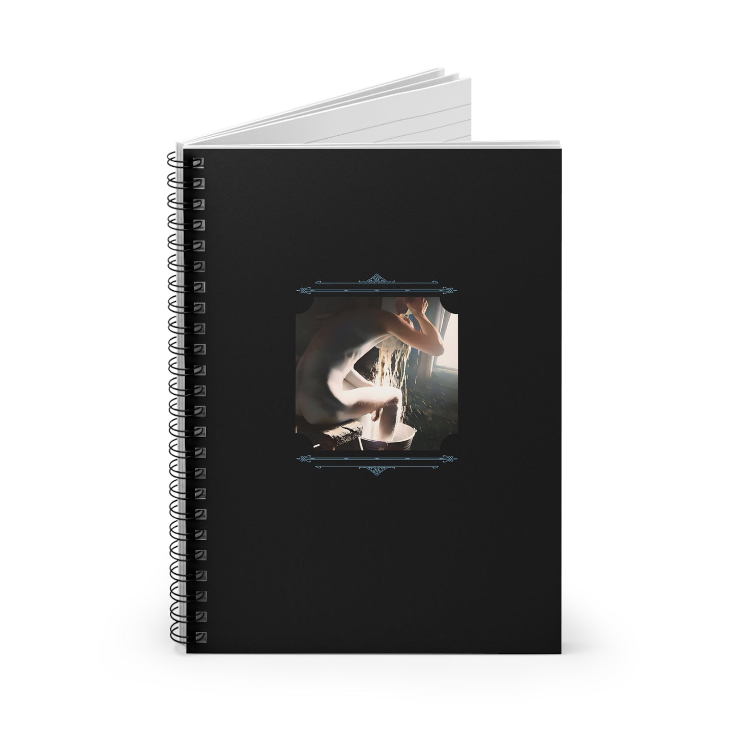 Vintage Photo - celibataire 039 | Spiral Notebook - Ruled Line