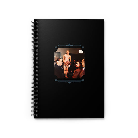 Vintage Photo - hommes 017 | Spiral Notebook - Ruled Line