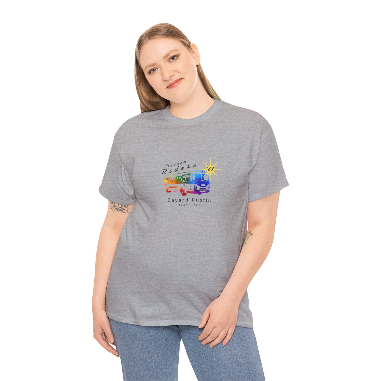 Freedom Riders - 1961 Bayard Rustin | Organizer of the Freedom Riders | Pride T-shirt