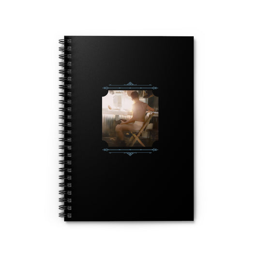 Vintage Photo - celibataire 022 | Spiral Notebook - Ruled Line