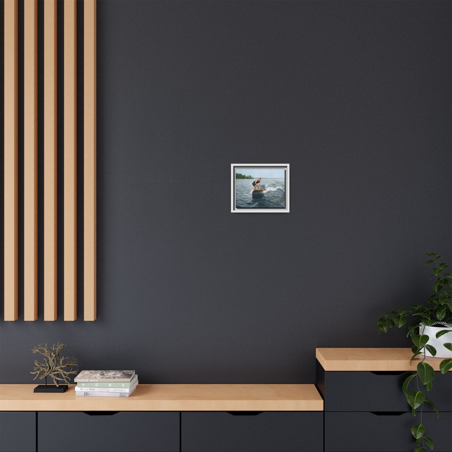nager 015 | Framed Vintage Photo - Matte Canvas