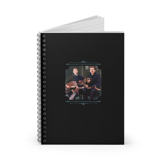 Vintage Photo - paire 039 | Spiral Notebook - Ruled Line