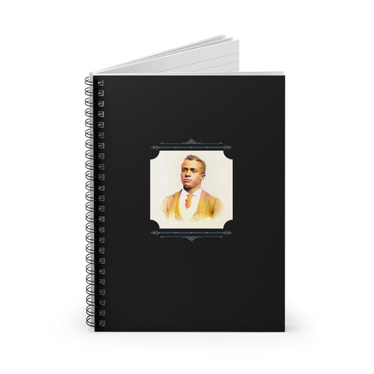 Vintage Photo - celibataire 027 | Spiral Notebook - Ruled Line