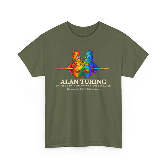 Alan Turing | British Mathematician & Codebreaker | LGBTQ+ History T-Shirt