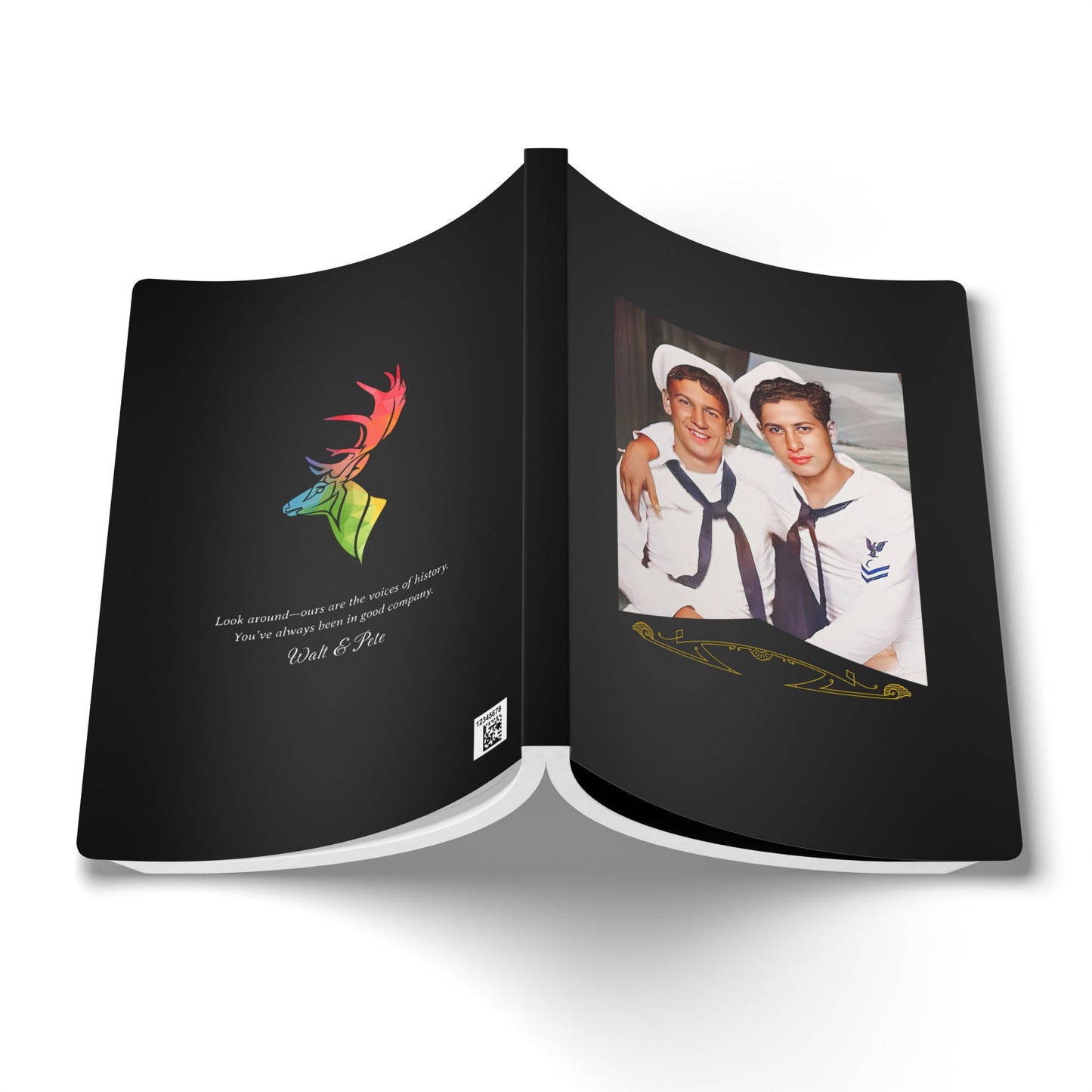Vintage Photo- paire 050 | Softcover Journal