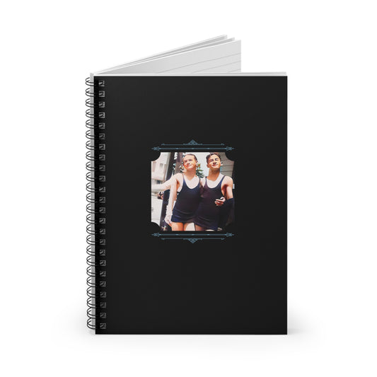 Vintage Photo - nager 024 | Spiral Notebook - Ruled Line
