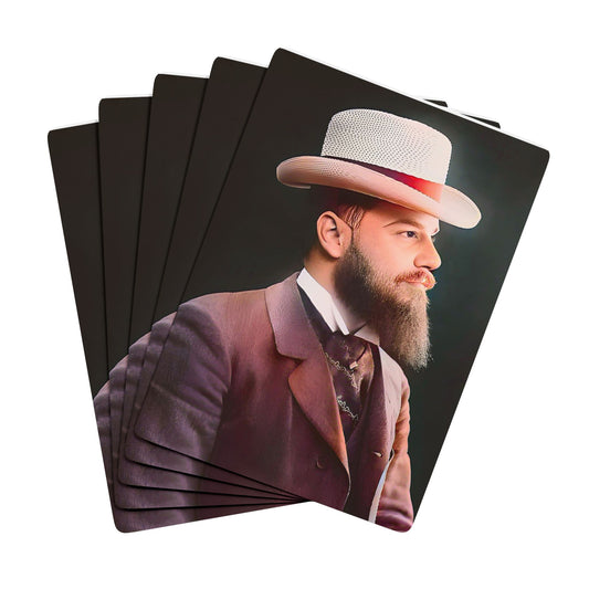 Poker Cards | Vintage Photo - celibataire 014