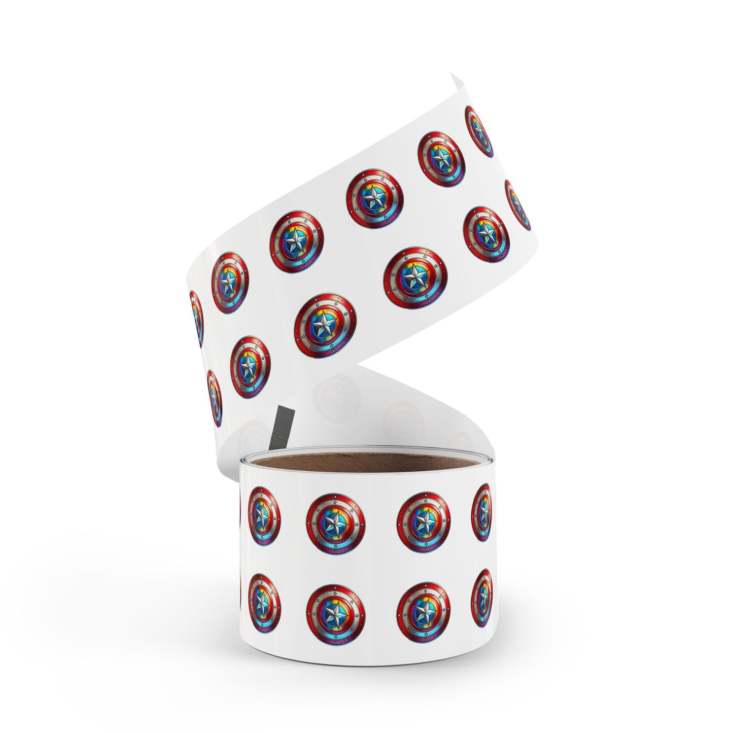 DEI Shield Sticker – Durable and Glossy Finish