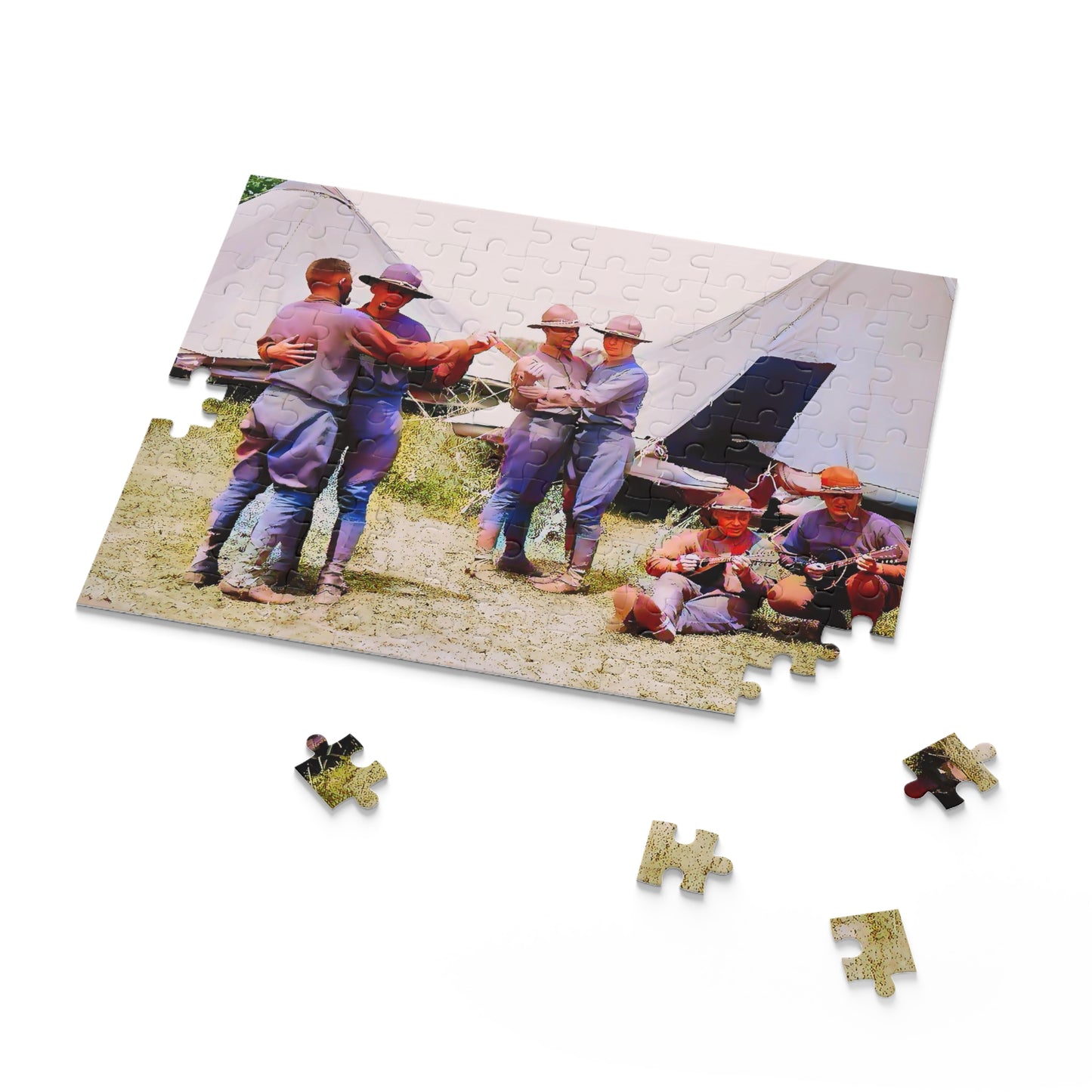 hommes 006 | Jigsaw Puzzle (120, 252, 500-Piece)