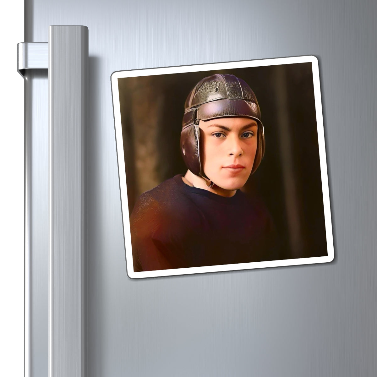 celibataire 013 | Magnets Vintage Football Player Old Helmet Handsome Gay Queer LGBT Hot Jock