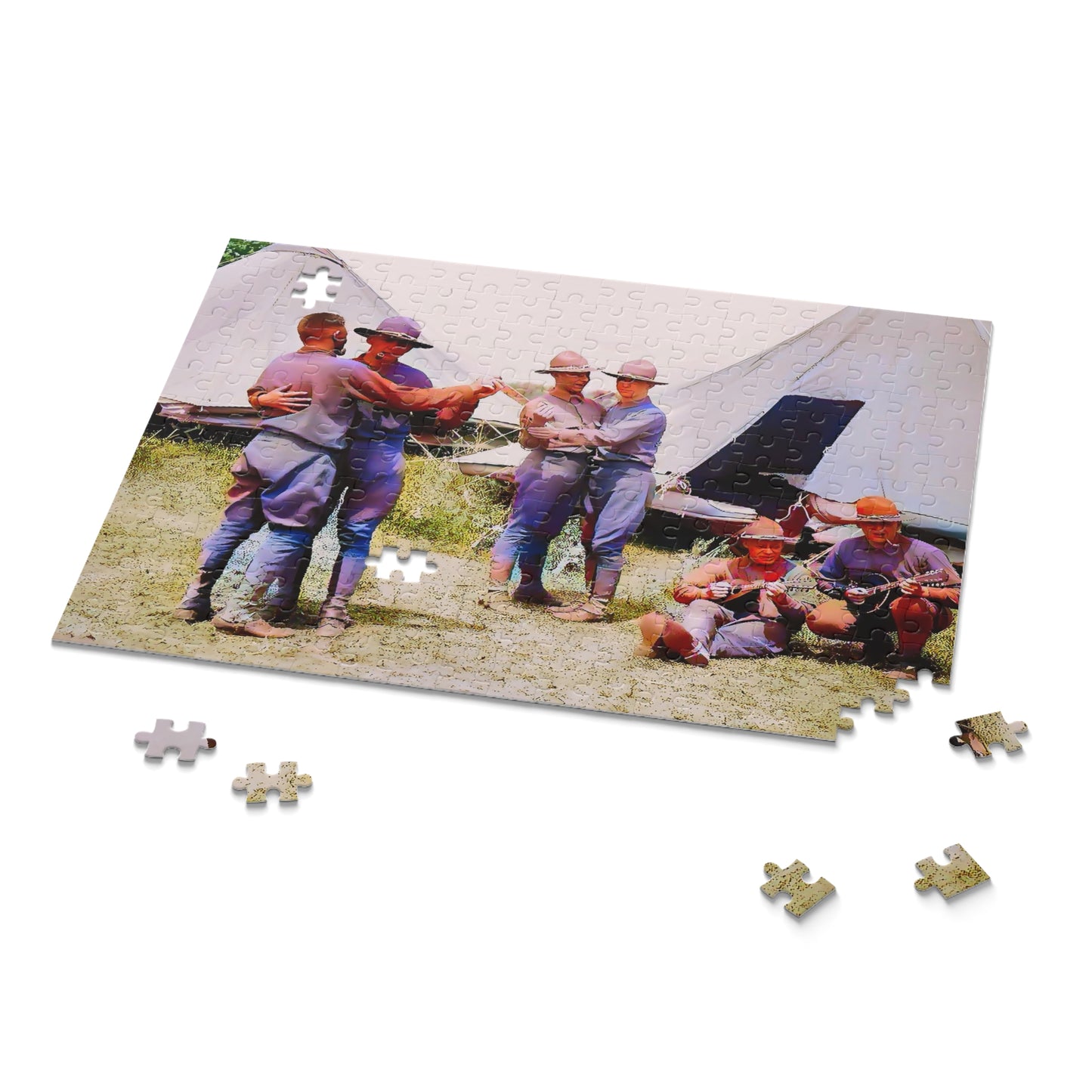hommes 006 | Jigsaw Puzzle (120, 252, 500-Piece)