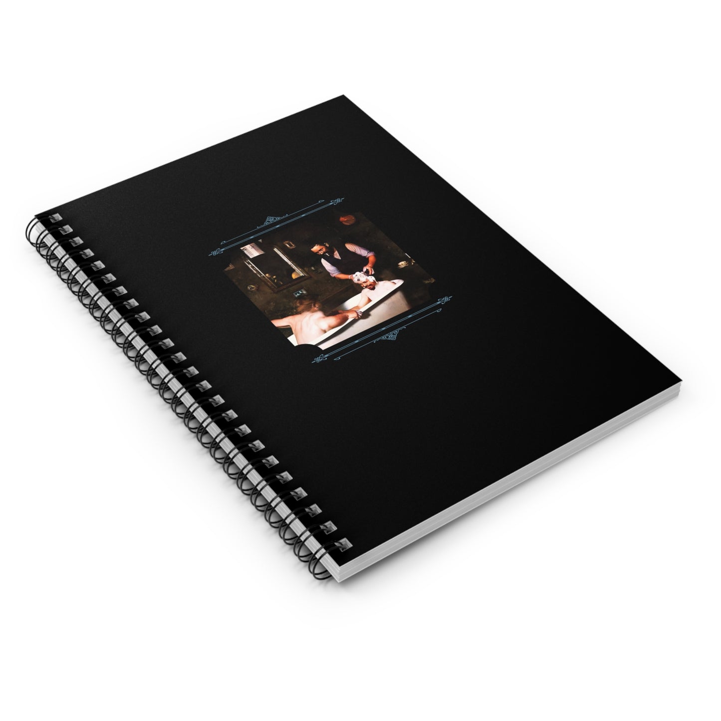 Vintage Photo - hommes 031 | Spiral Notebook - Ruled Line