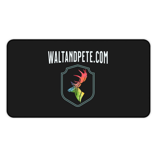 Colorful Deer Desk Mat - Modern Office Decor, Ideal for Home or Work