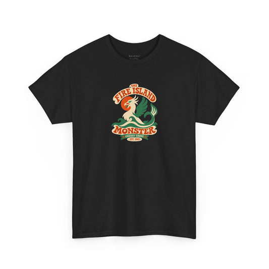 The Fire Island Monster Cherry Grove T-Shirt | Vintage Gay Bar History Tee