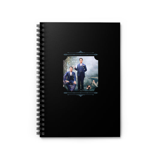Vintage Photo - paire 008 | Spiral Notebook - Ruled Line