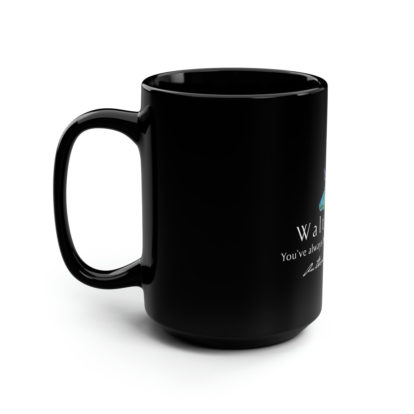 Walt & Pete | Black Mug, 15oz