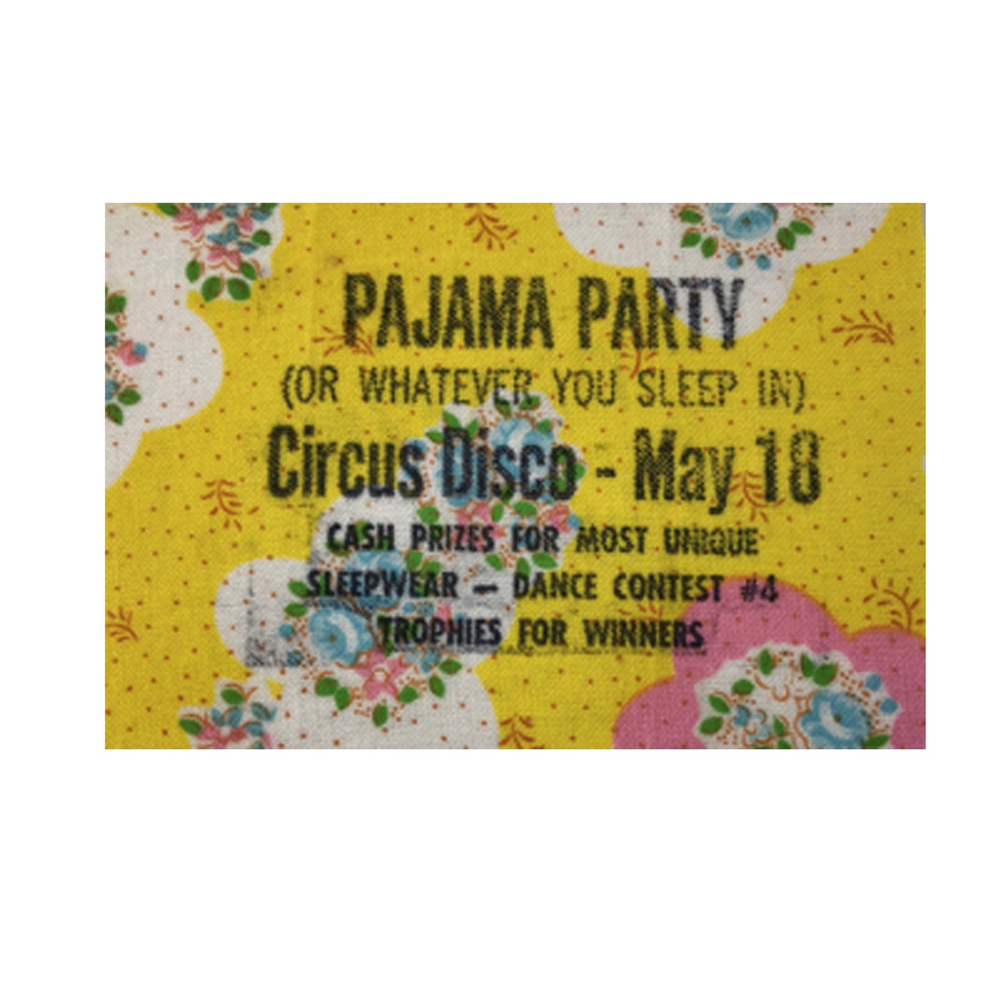 Circus Maximus: After Hours – Pajama Party (1978) | Zippered Canvas Tote