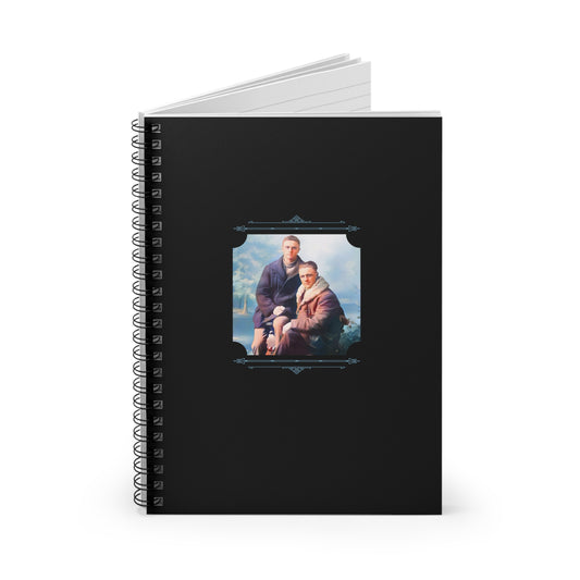 Vintage Photo - paire 086 | Spiral Notebook - Ruled Line