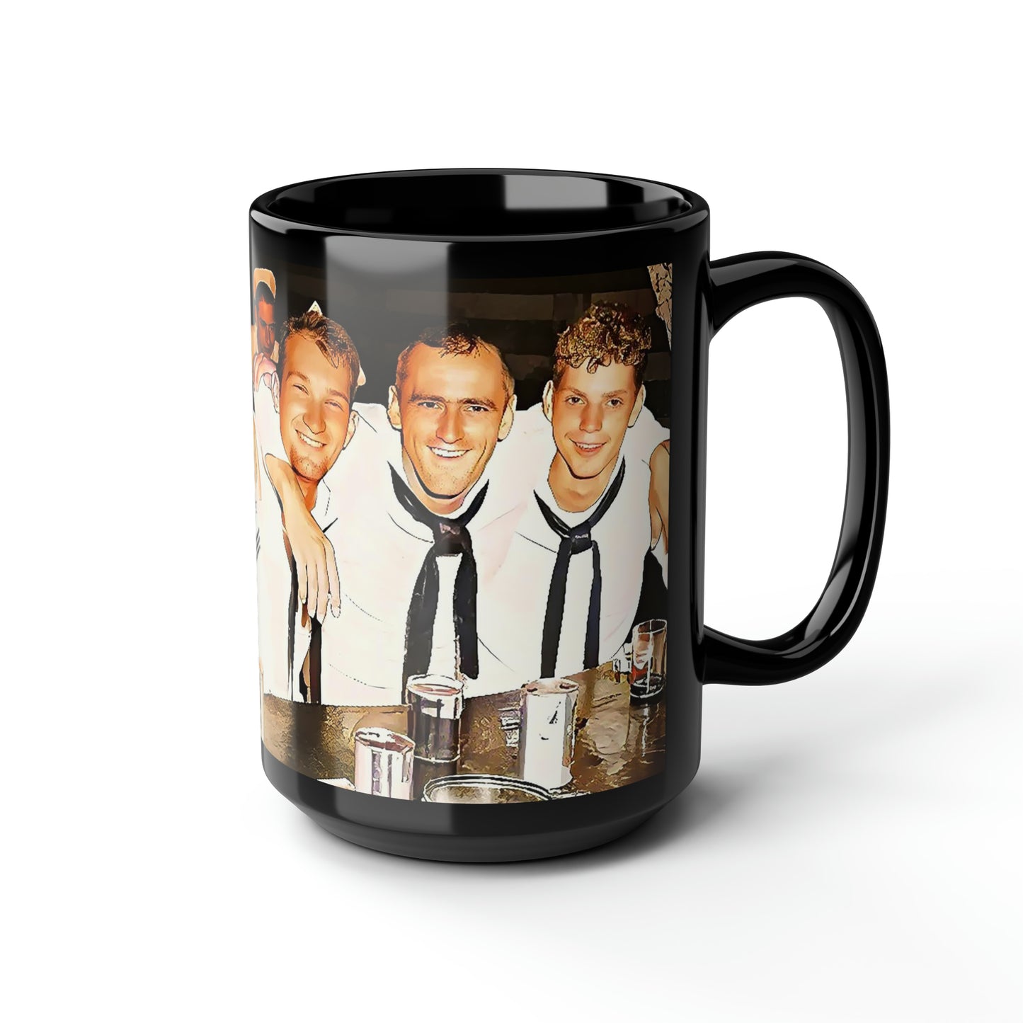 hommes 015 | Black Mug, 15oz