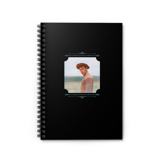 Vintage Photo - nager 022 | Spiral Notebook - Ruled Line