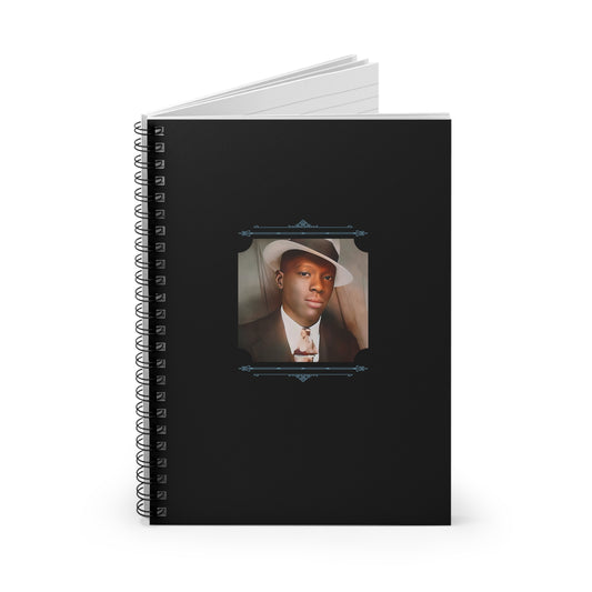 Vintage Photo - celibataire 019 | Spiral Notebook - Ruled Line
