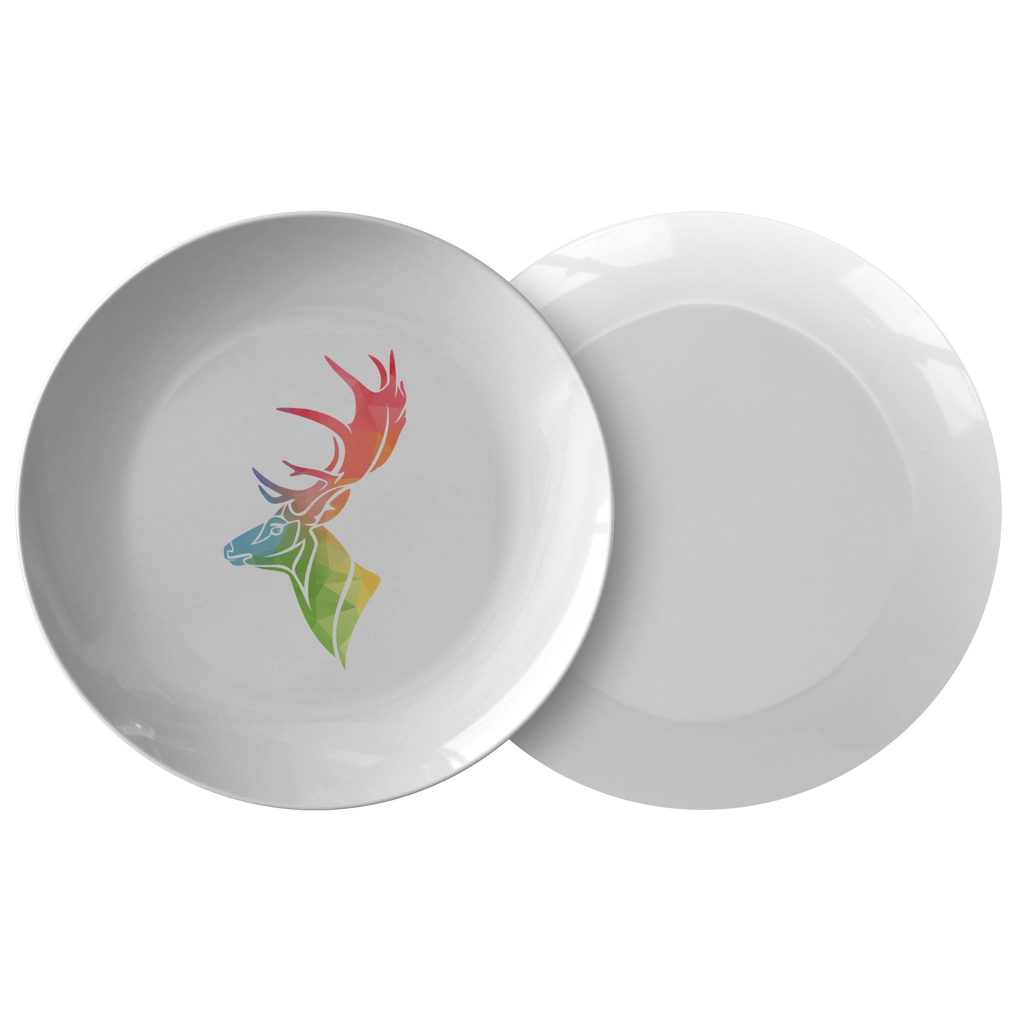 Rainbow Stag Plate