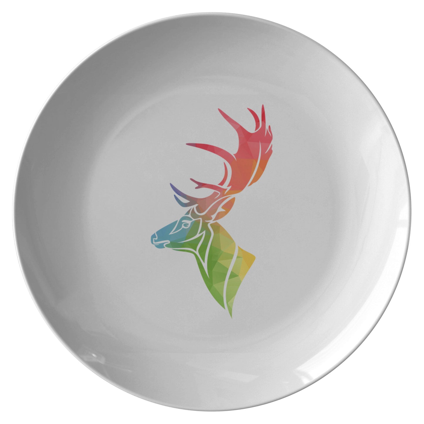 Rainbow Stag Plate