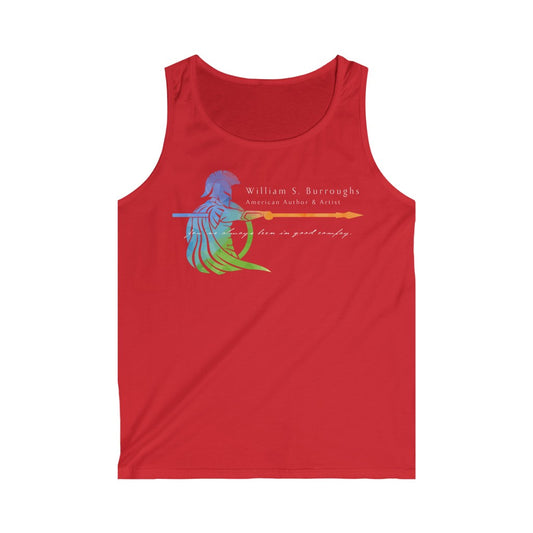 William S. Burroughs | American Author | Pride Jersey Tank Beat Generation Gunshot Painting Gay