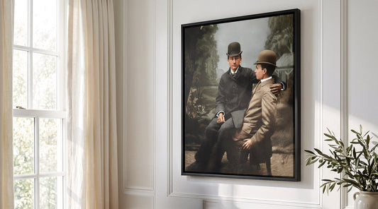 Explore Paire No. 027, a beautifully restored Victorian studio portrait celebrating companionship, historic photography, and LGBTQ+ visual history.