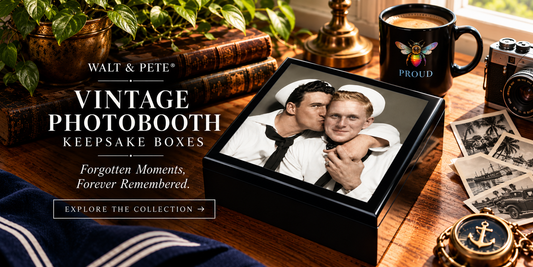 Vintage Photobooth Keepsake Boxes | Walt & Pete®